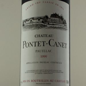 Pauillac Chteau Pontet Canet 1990