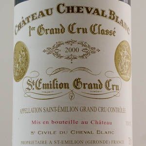 Saint Emilion Grand Cru Class Chateau Cheval Blanc 2000