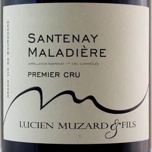 Santenay Maladire Lucien Muzard 1er Cru 2021 Rouge 