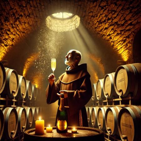 L'exclamation de Dom Pérignon
