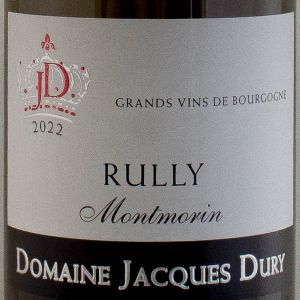 Rully D. Dury Montmorin 2022 Blanc