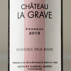 Fronsac Chteau La Grave 2019 Rouge 