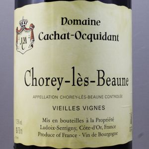 Chorey ls Beaune Domaine Cachat Ocquidant 2022 Rouge 