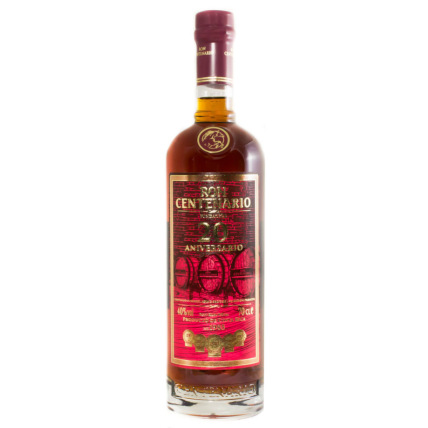 Rhum Costa Rica Centenario 20 aniversario 40%