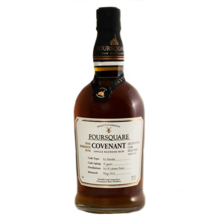 Rhum Foursquare Covenant Barbade 18 ans 58%