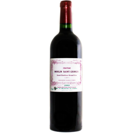 Saint Emilion Grand Cru Château Moulin Saint Georges 2002