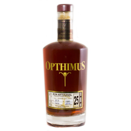 Rhum Opthimus 25 ans République Dominicaine 