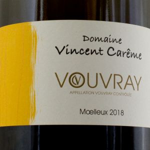 Vouvray Domaine Vincent Carme Moelleux 2018