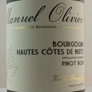 Hautes Côtes de Nuits Manuel Olivier 2022 Rouge 