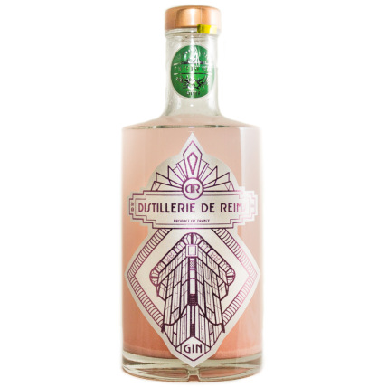 Gin Distillerie de Reims au biscuit rose 40%
