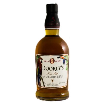 Rhum Barbade  Doorly's 5 ans 40%