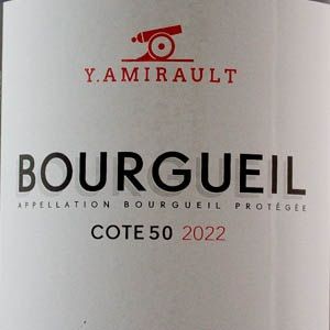 Bourgueil Domaine Amirault Cte 50 2022 Rouge