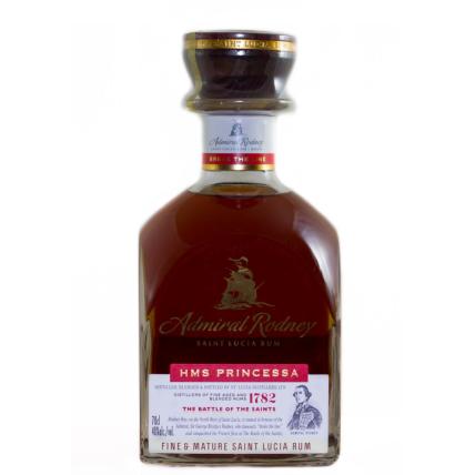 Rhum Sainte Lucie Admiral Rodney HMS Princessa 40% 