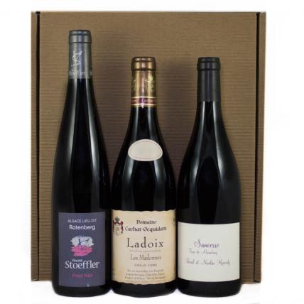 Coffret Pinot Noir Bourgogne Alsace et Loire   