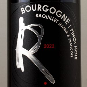 Bourgogne Pinot Noir Domaine Raquillet 2022 Rouge 