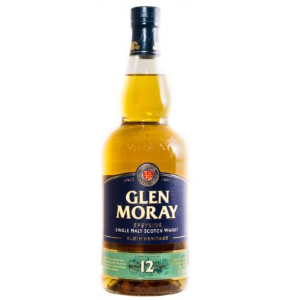 Whisky Ecosse Speyside Glen Moray 12 ans 40% 