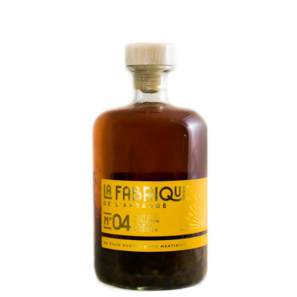 Rhum Arrangé La Fabrique Fruits de la passion Fleur d'Hibiscus 32%